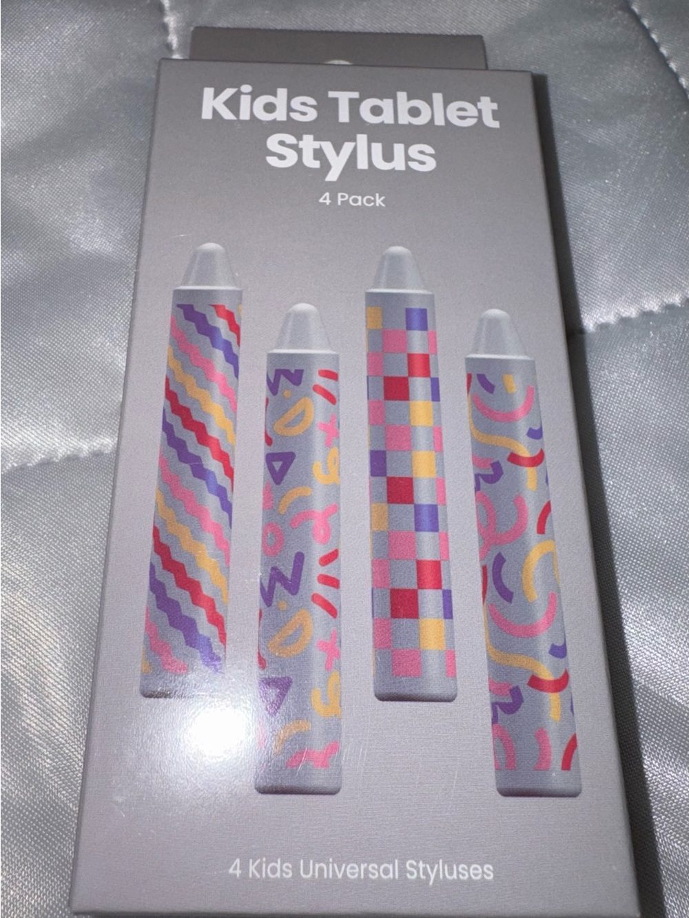 Kids Tablet Stylus 4-Pack - Colorful Kid-Friendly Styluses